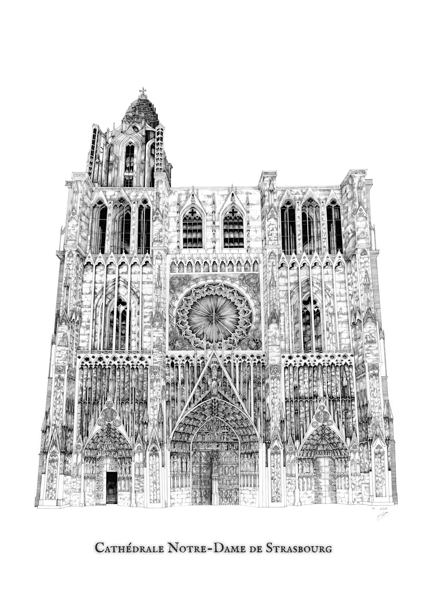 Cathédrale Notre-Dame de Strasbourg A4